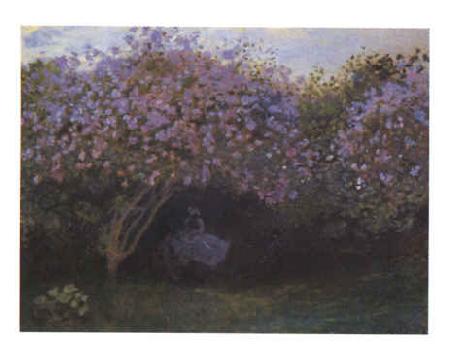 Claude Monet Les Repos Sous Les Lilas oil painting image